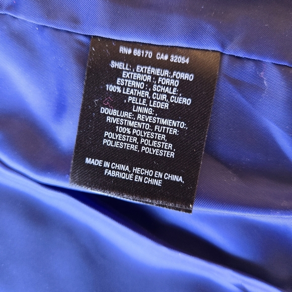 Anthropologie Blue Suede mini skirt 100% leather Sz 4 NWT - Picture 7 of 8